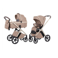 Коляска 2 В 1  Carrello  Vector CRL-6550 Walnut Beige